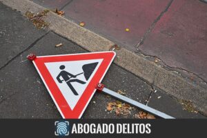 Alteración de las señales de tráfico