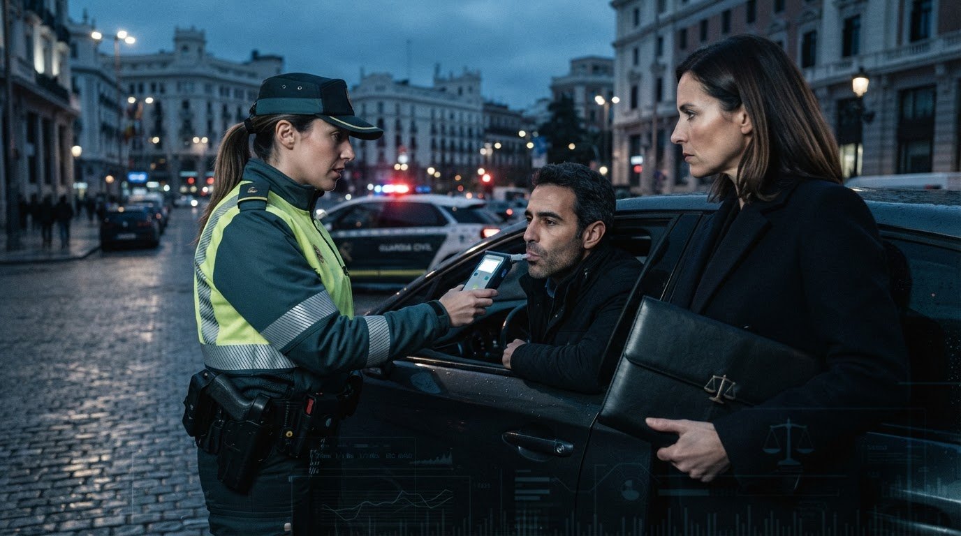 Pena por negarse a soplar en un control de alcoholemia: consecuencias y defensa